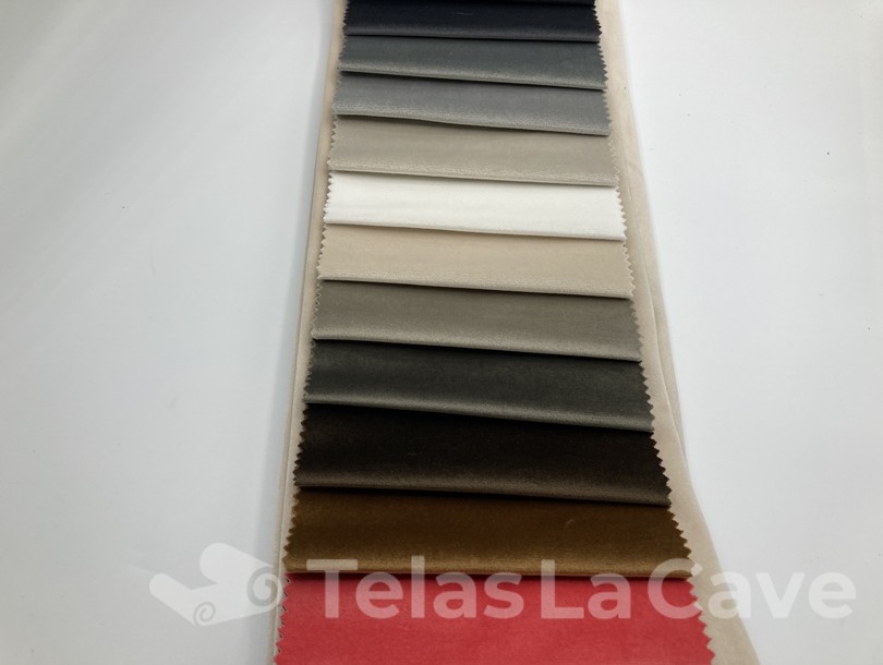 Telas de terciopelo blanco Tela de terciopelo liso Material de terciopelo  44/45 pulgadas de ancho, telas suaves y resistentes (9.8 ft)